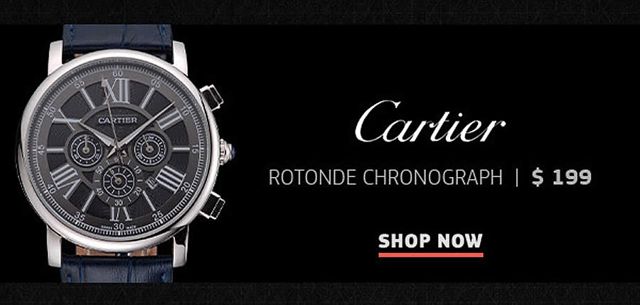 Cartier Replica Rotonde Chronograph